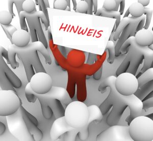 Compliance Hinweis